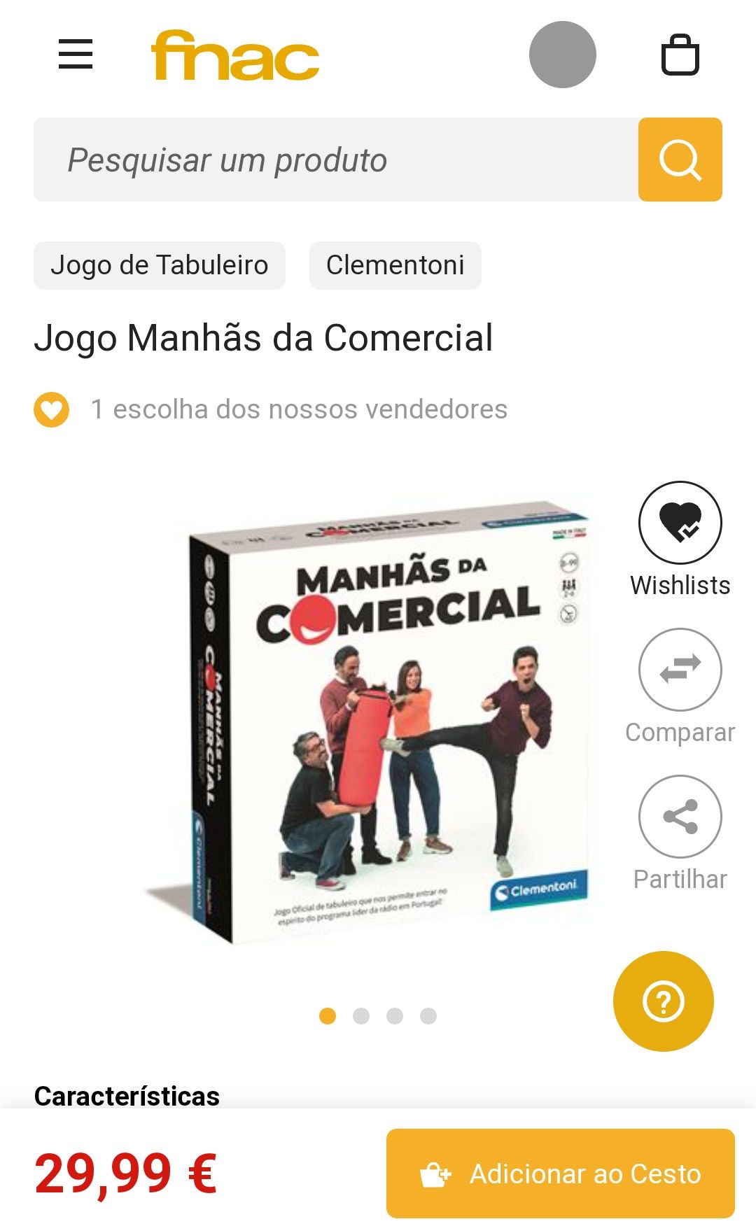 Jogo Manhãs da Comercial (selado)