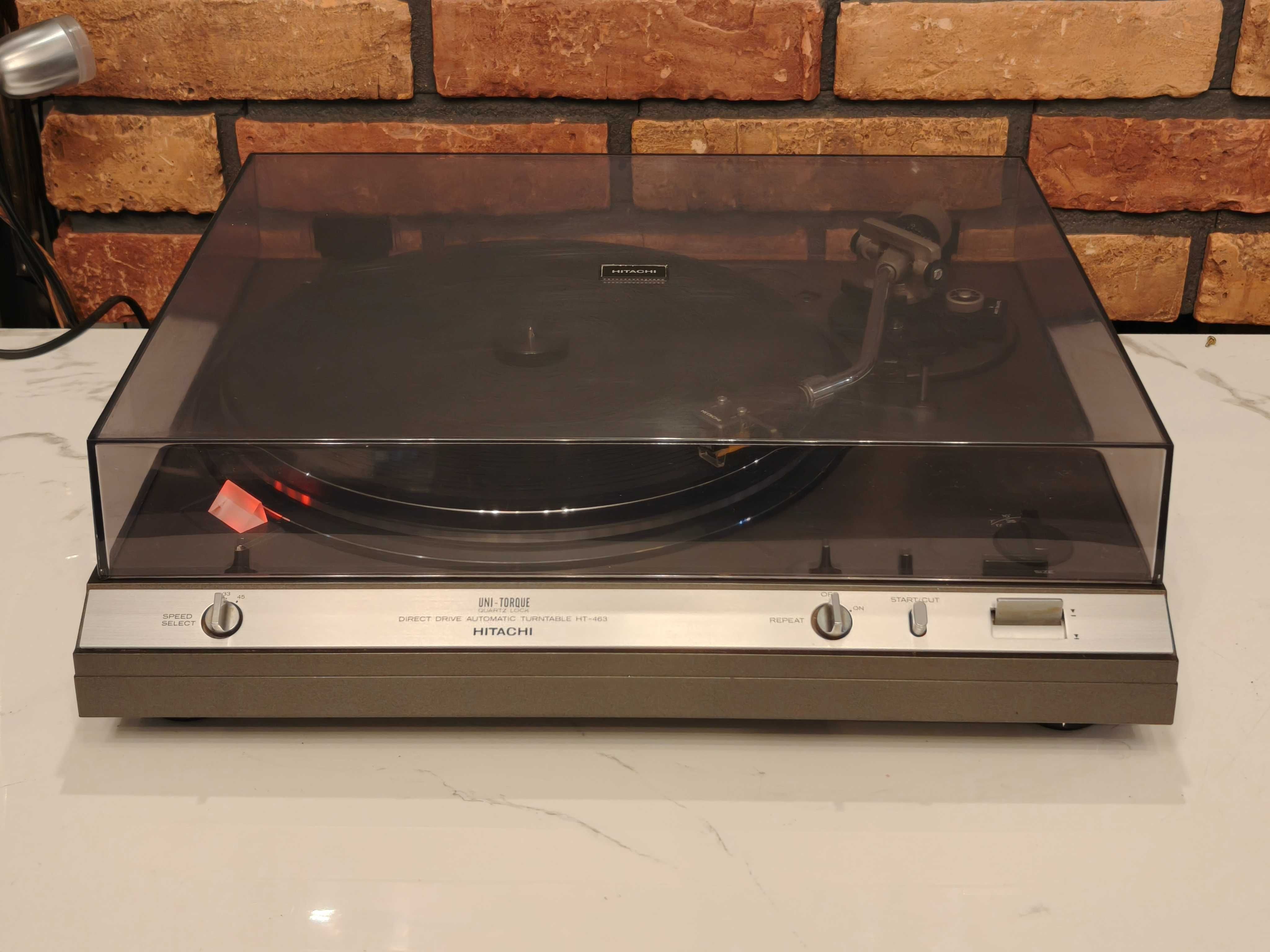 HITACHI HT-463 ! Gramofon Direct Drive Quartz ! Automat !