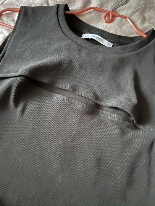 Сукня чорна міді Pull and Bear. Розмір С-М