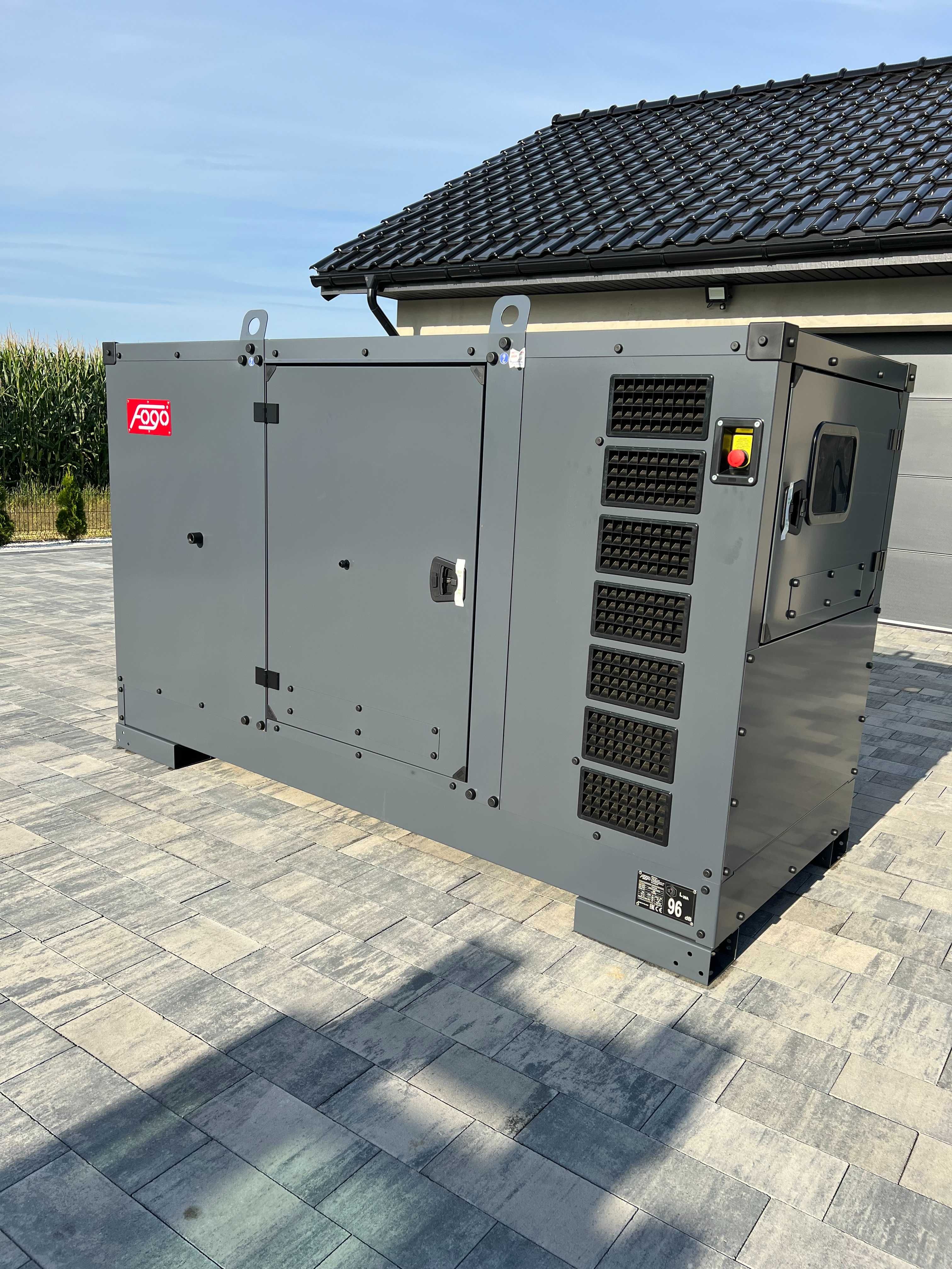 Agregat Prądotwórczy FOGO FD 80 W-ST  Moc 68 KW ( 85 kVA ) Wyciszony
