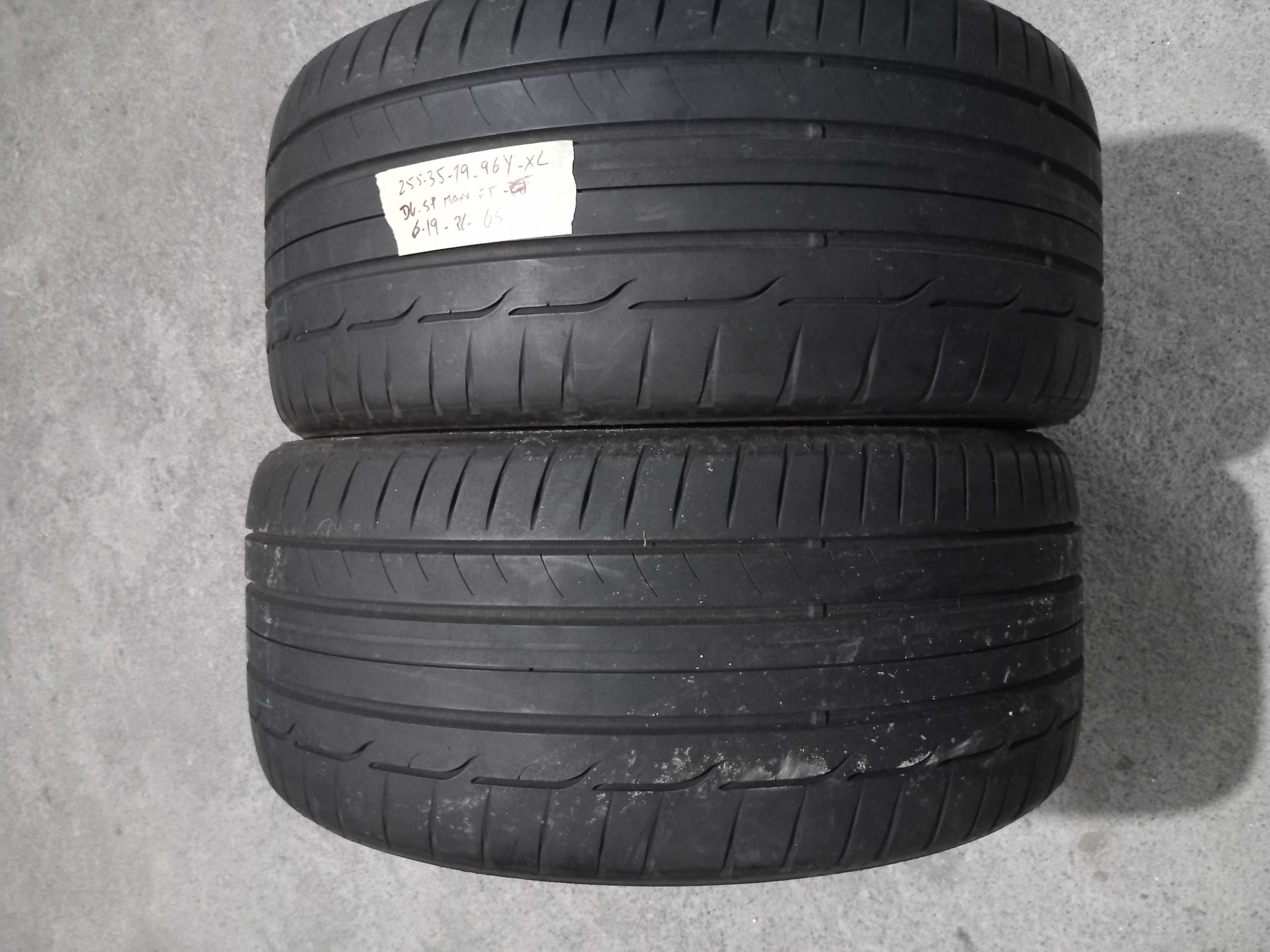 2 Pneus 255/35R19 Dunlop