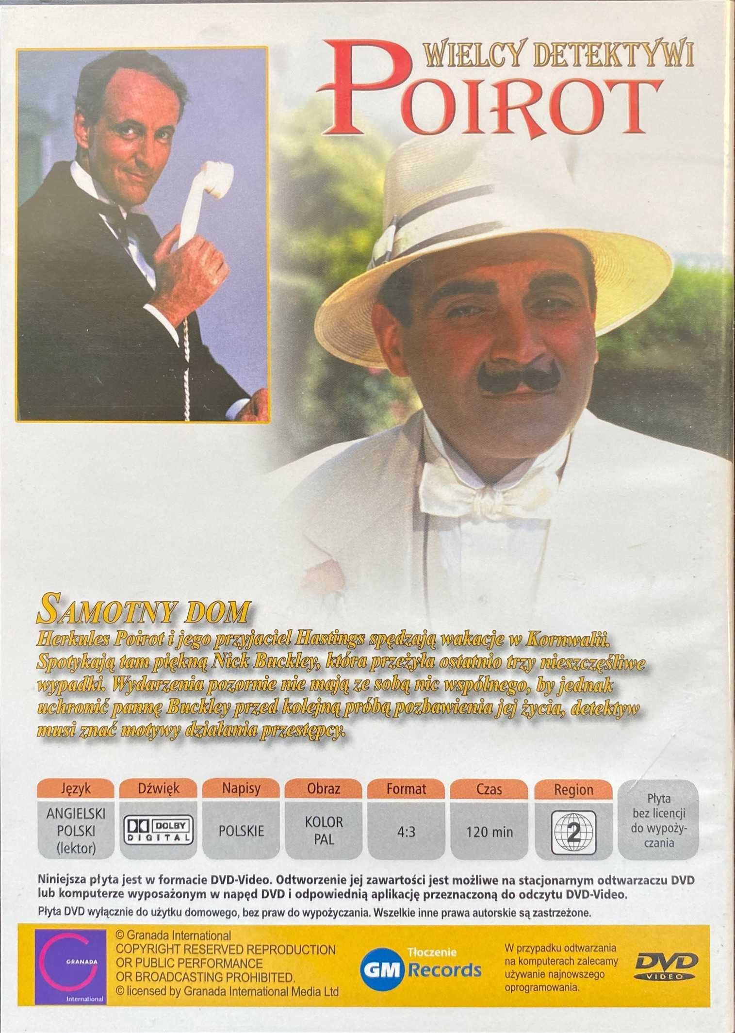 Film DVD AGATHA CHRISTIE Poirot - Samotny Dom