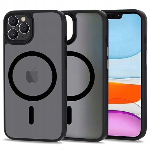 Tech-Protect Magmat Magsafe Iphone 11 Pro Max Matte Black
