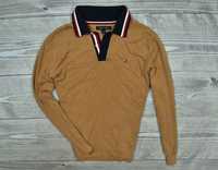 TOMMY HILFIGER Bawełniany Sweter z Kołnierzem / S