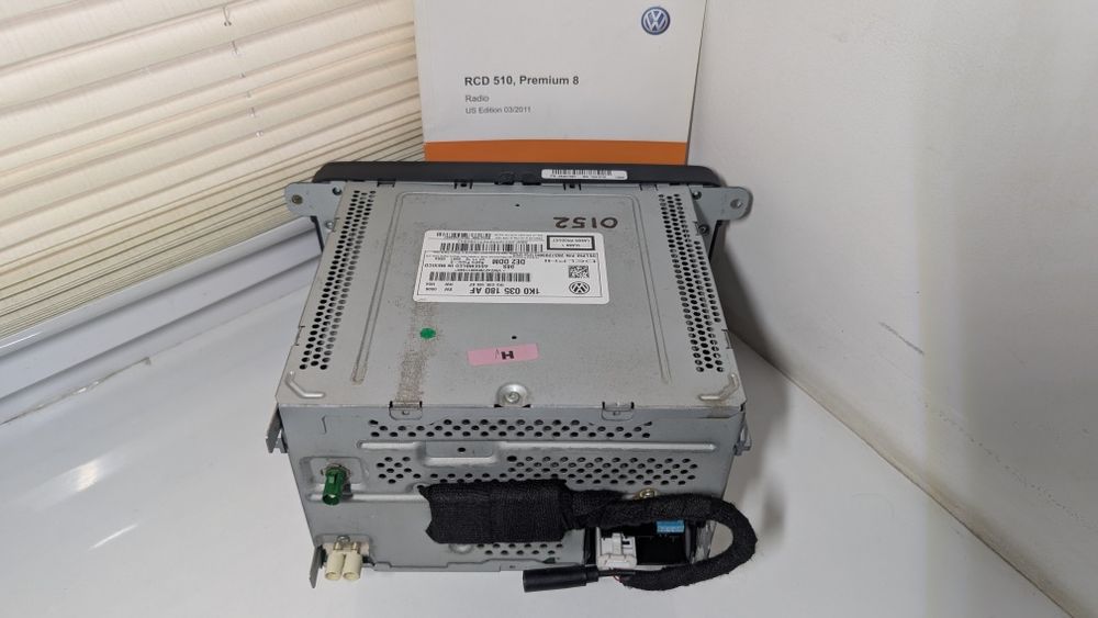 Магнитола Volkswagen RCD 510 Bluetooth + Код