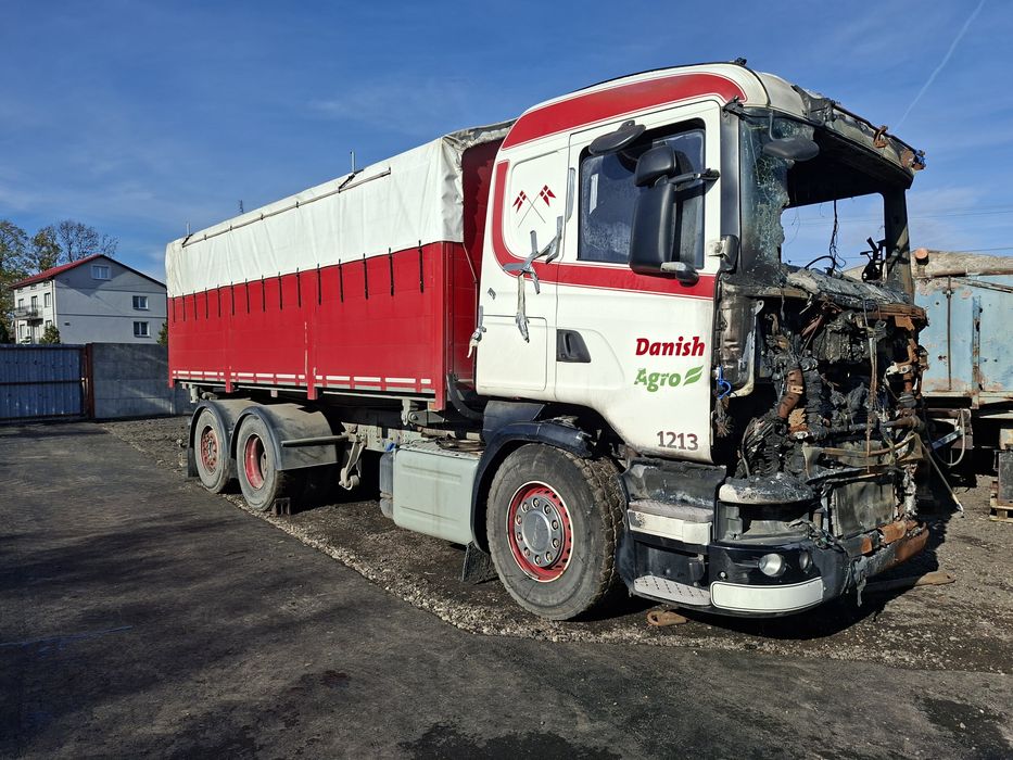 Scania v8 2016 r520 wywrotka części