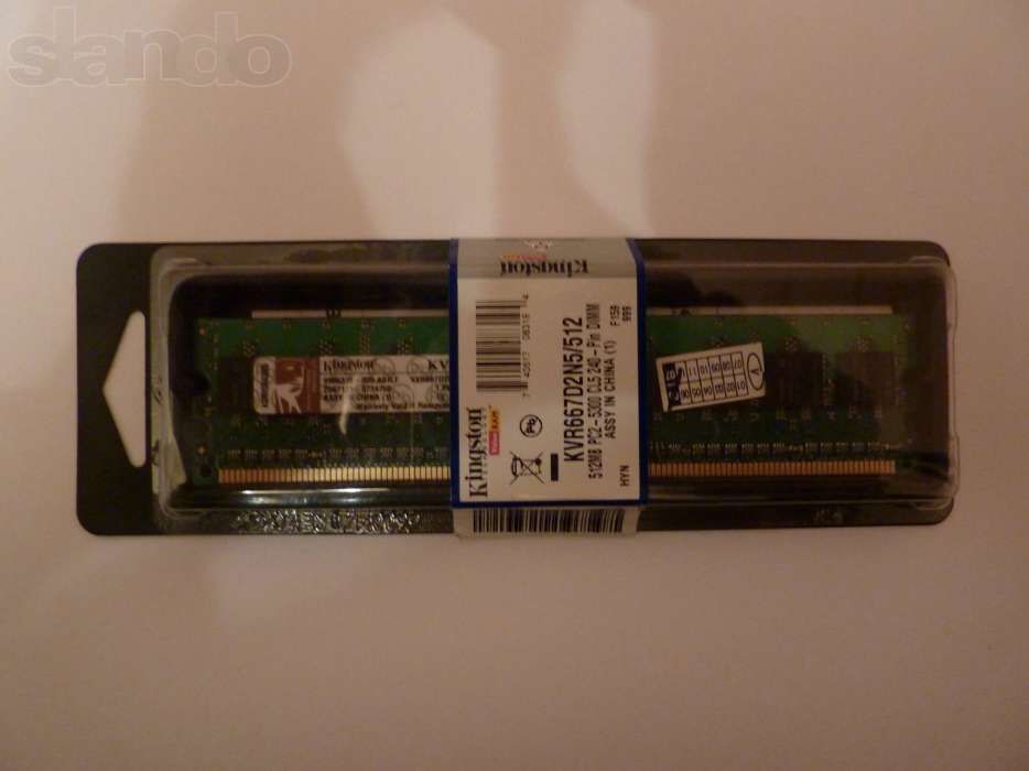 Kingston KVR667D2N5/512 DDR2 Чипы Hynix