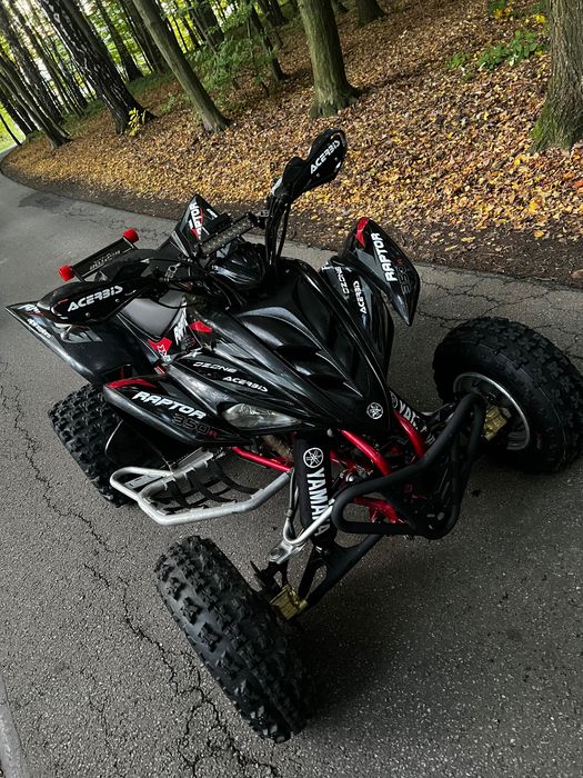 Yamaha Raptor 350 homologacja L7e doinwestowany