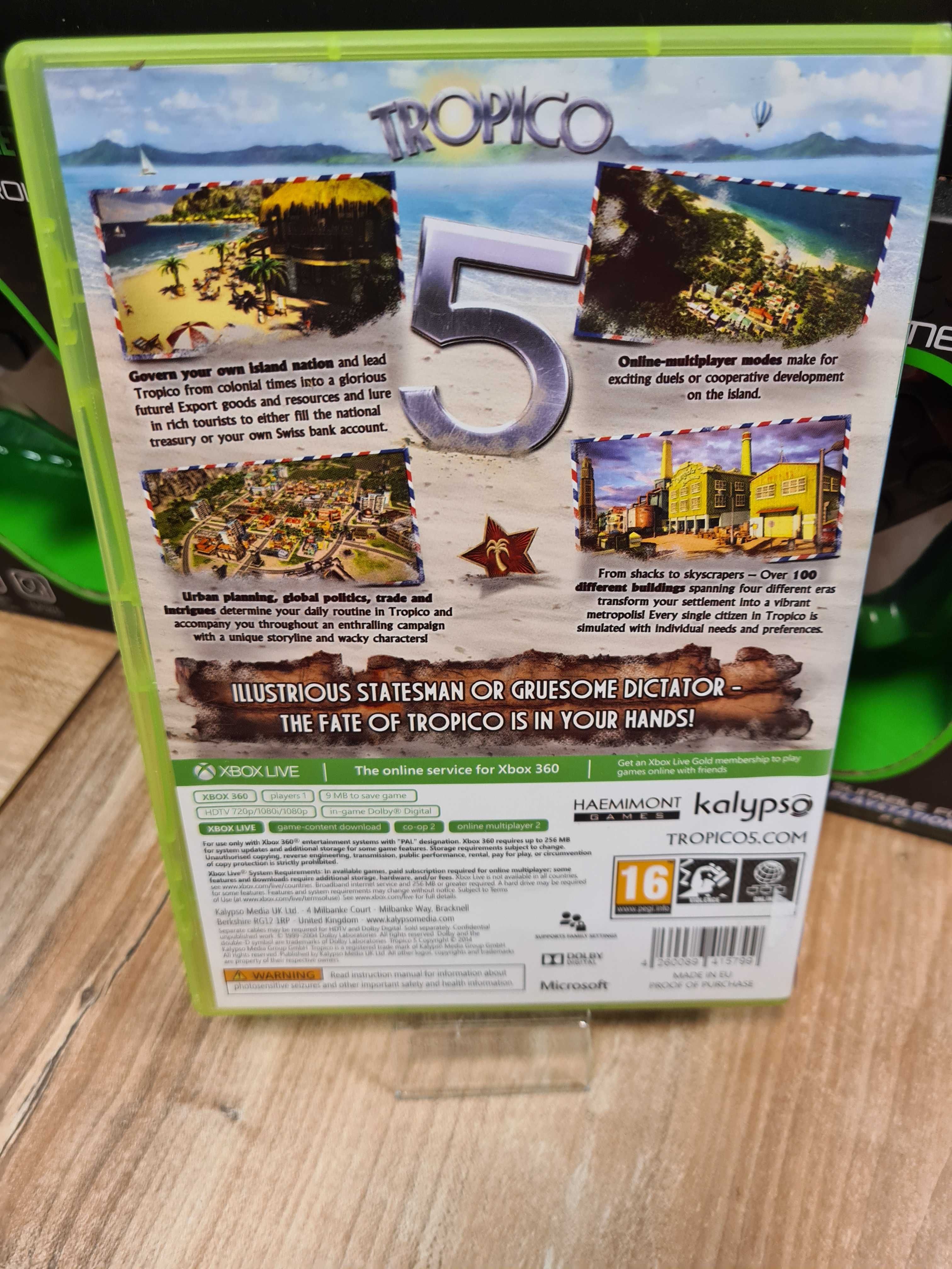 Tropico 5 XBOX 360, Sklep Wysyłka Wymiana