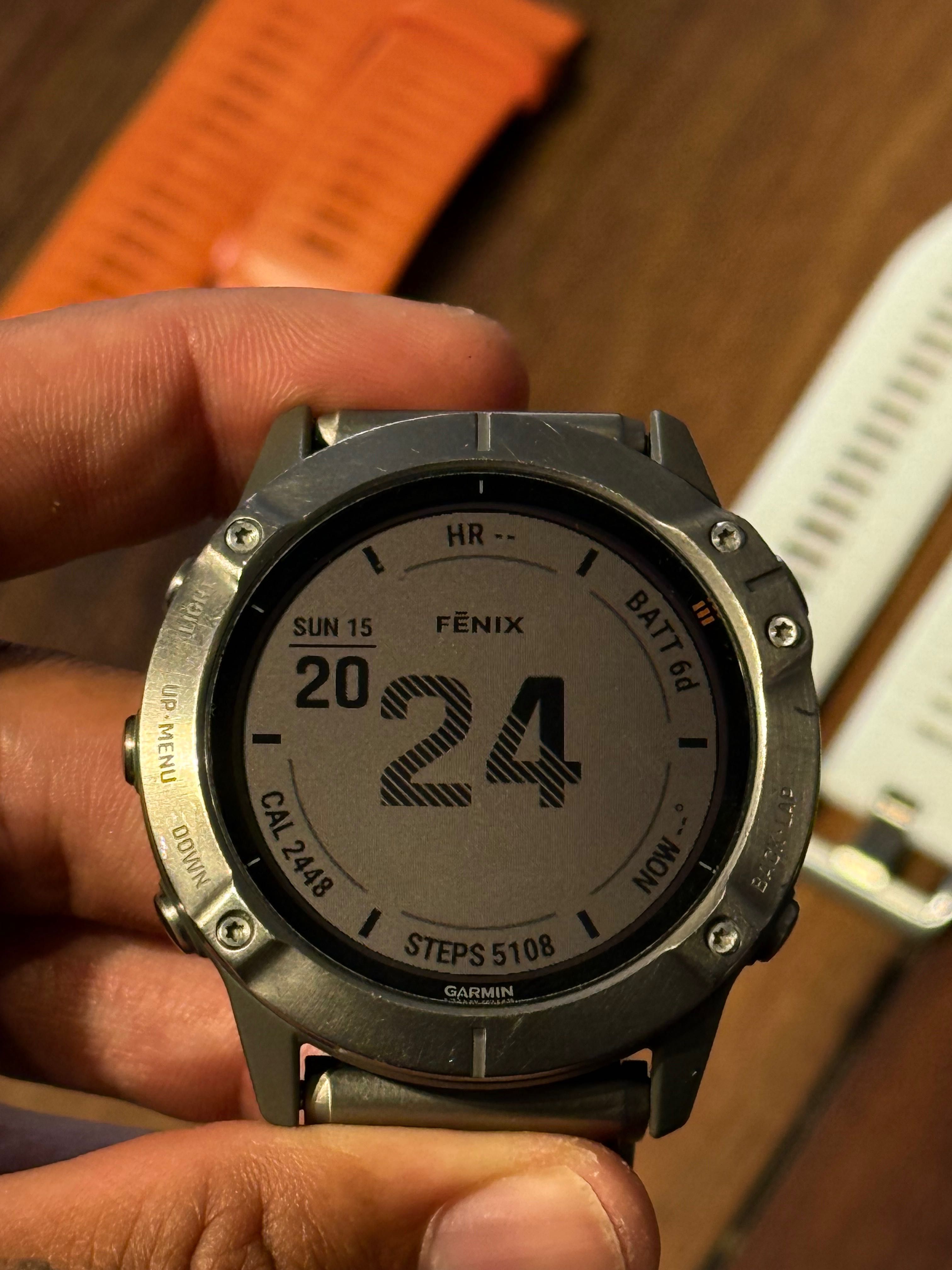 Garmin Fenix 6X SOLAR Titanium