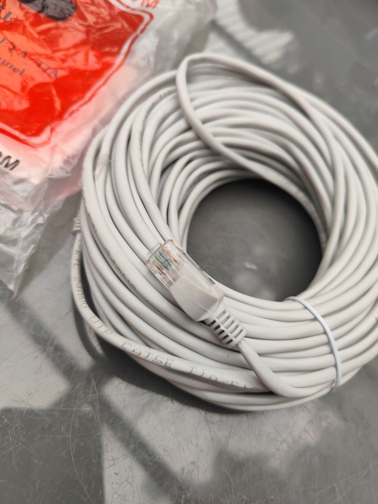 Kabel Sieciowy Lan Cat5e Przewód Ethernet Skrętka Cat 5e UTP KAT 5 RJ4