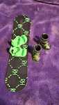 Deska snowboardowa buty zimowe rainbow high