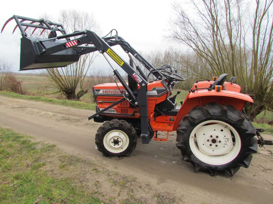 Hinomoto 2004 minitraktorek glebogryzarka tur 4x4