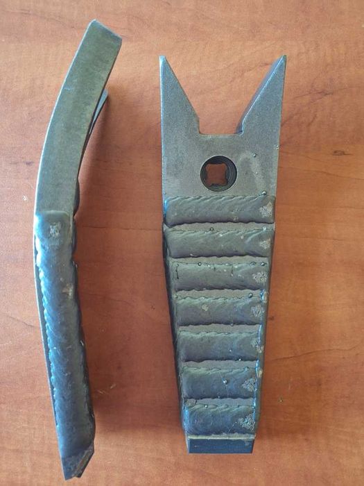 Dłuto Szpic Redlica Dziób Delta Flex  napaw + płytka AMA Landstal