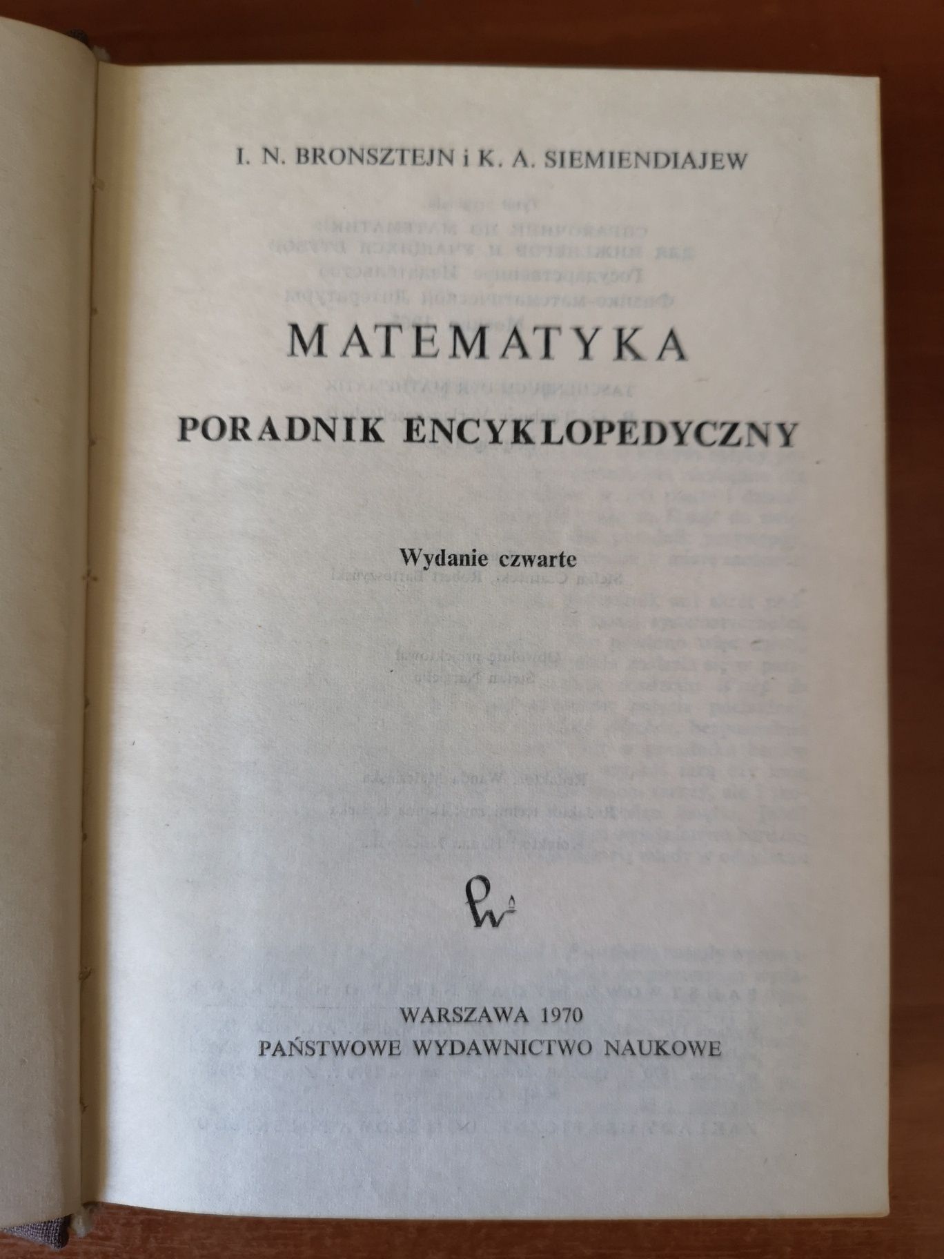 Matematyka. Poradnik Encyklopedyczny.