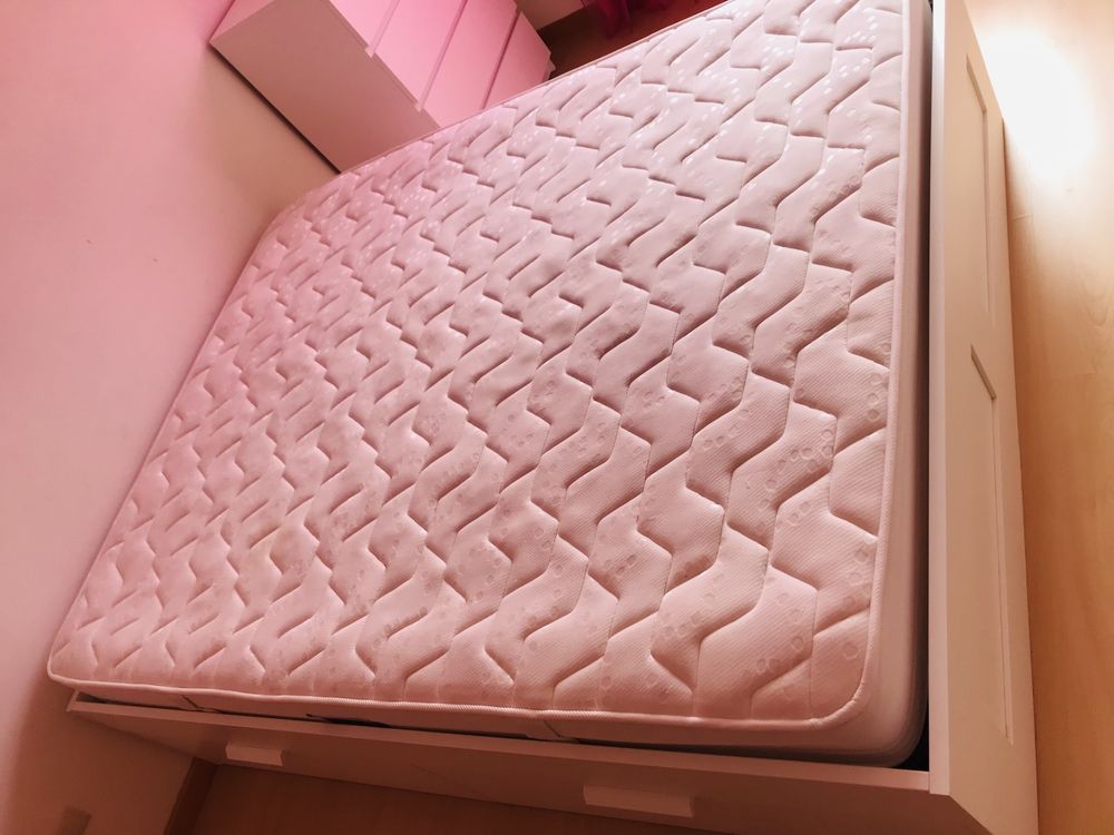 Cama+estrado+colchao