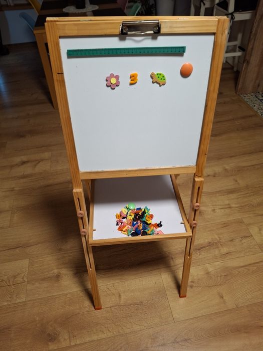 Tablica dwustronna z regulacją wysokości