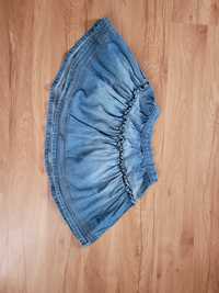 Spódniczka jeans 86-92 miniclub