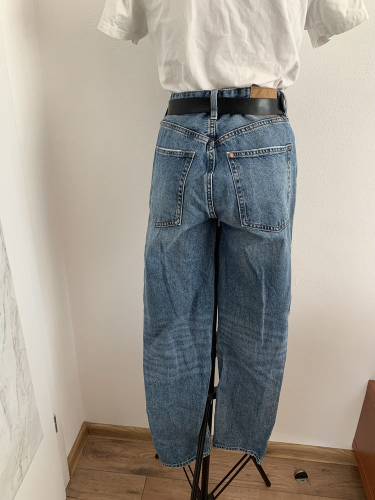 Spodnie jeansowe proste (S) H&M vintage fit