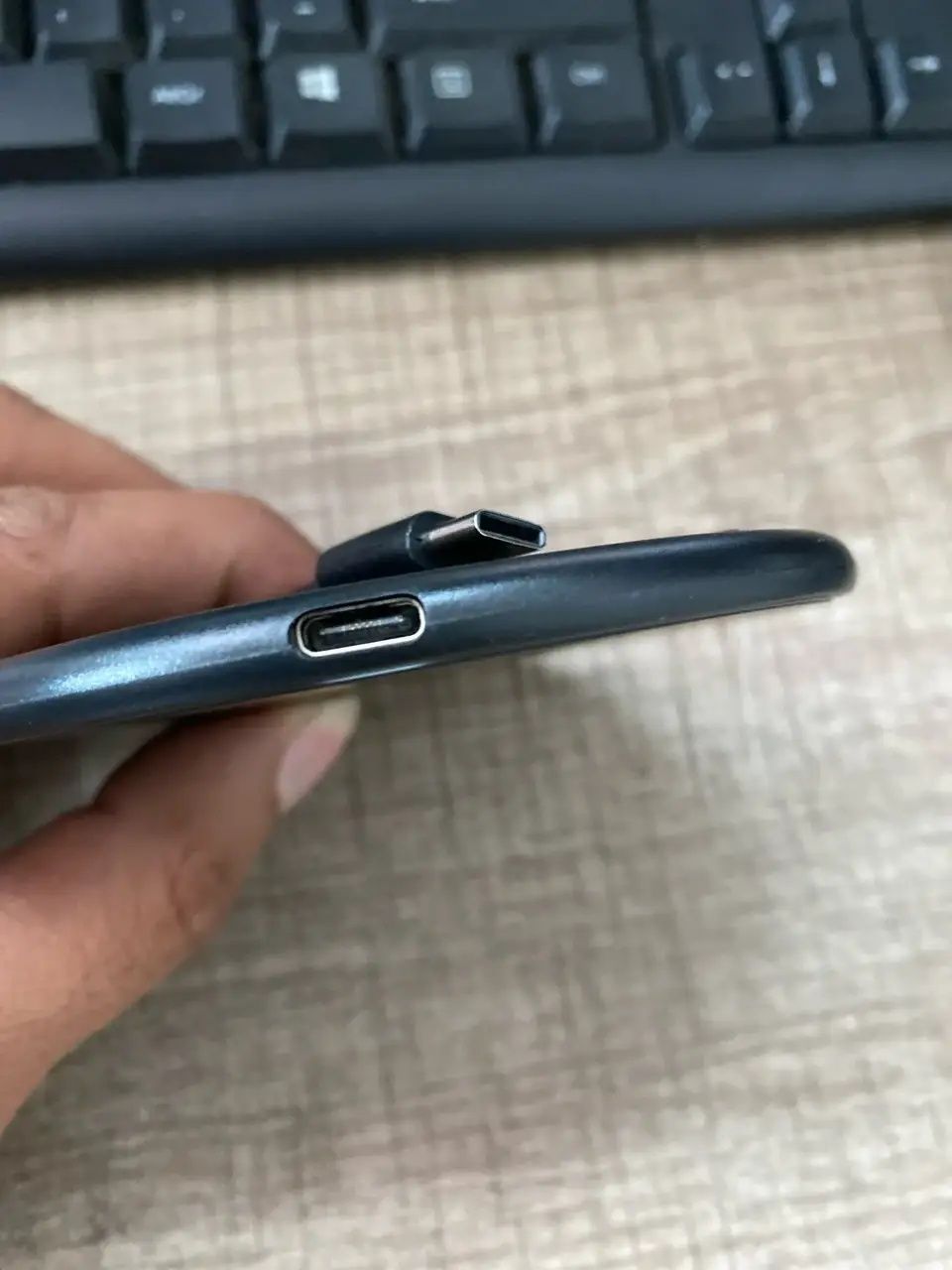 Бездротовий зарядний пристрій 30W для Iphone та Android Type-C (Black)