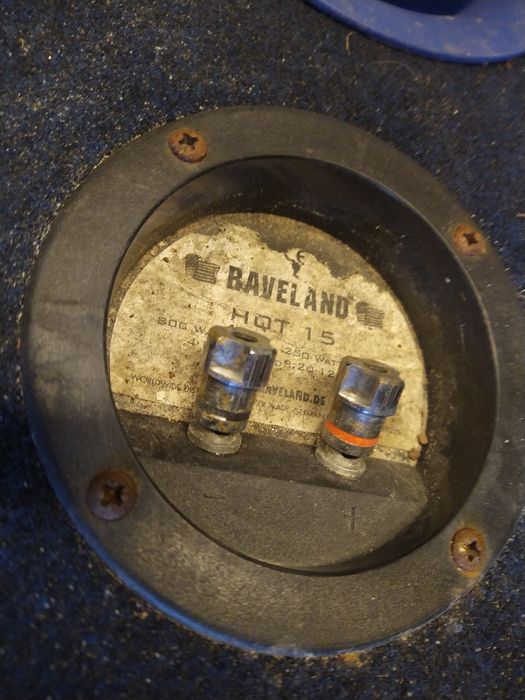 Саббуфер автомобільний робочий