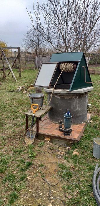 копка криниць,чистка від іла.углубление колодцев.та монтаж септик