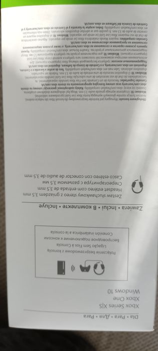 Słuchawki xbox stereo headset jak nowe