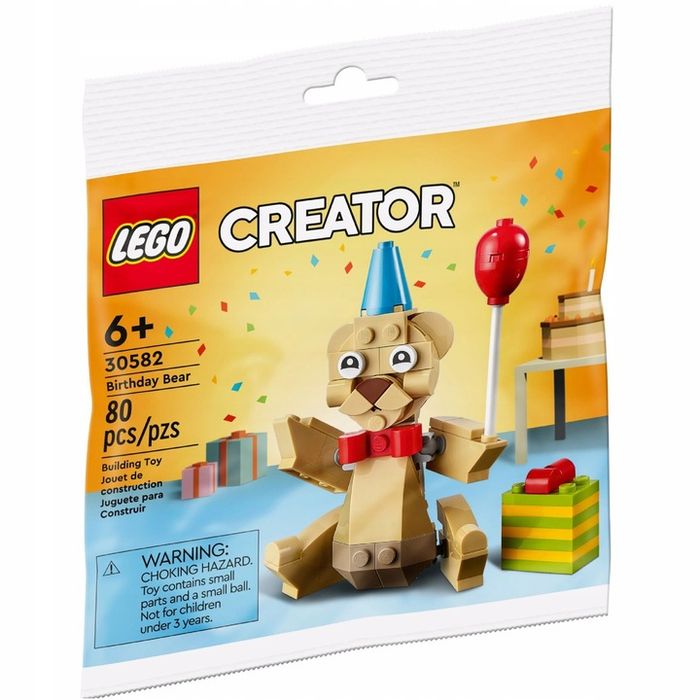 Lego Creator 3w1 Magiczny Jednorożec 31140 + Urodzinowy Niedźwiedź 305