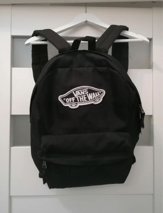 Czarny plecak Vans