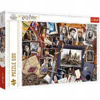 Puzzle 500elementów Harry Potter Pamiątki z Hogwartu