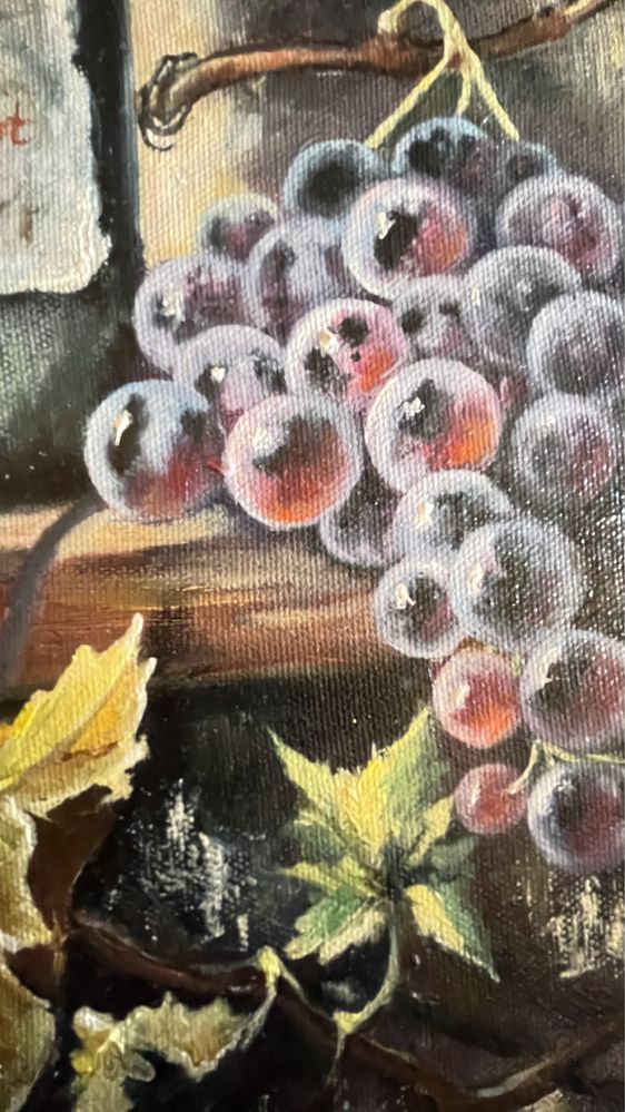 Картіна олія «Виноградна лоза»