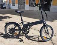 Bicicleta Dobrável Oxylane Elétrica Decathlon