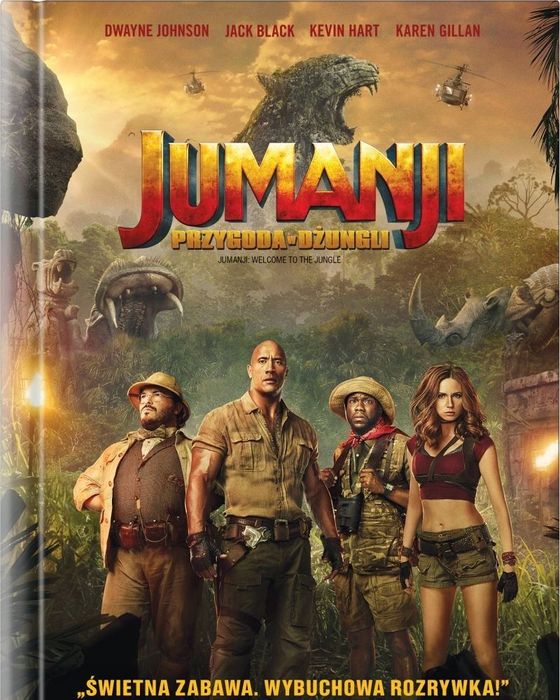 Jumanji: Przygoda W Dżungli (Booklet) Dvd6104