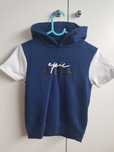 Grubszy t-shirt z kapturem George 104/110r.