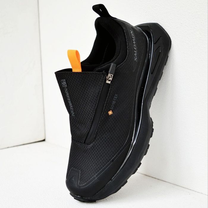 Salomon Odyssey Goretex кросівки термо Чоловічі зимові теплі чорні