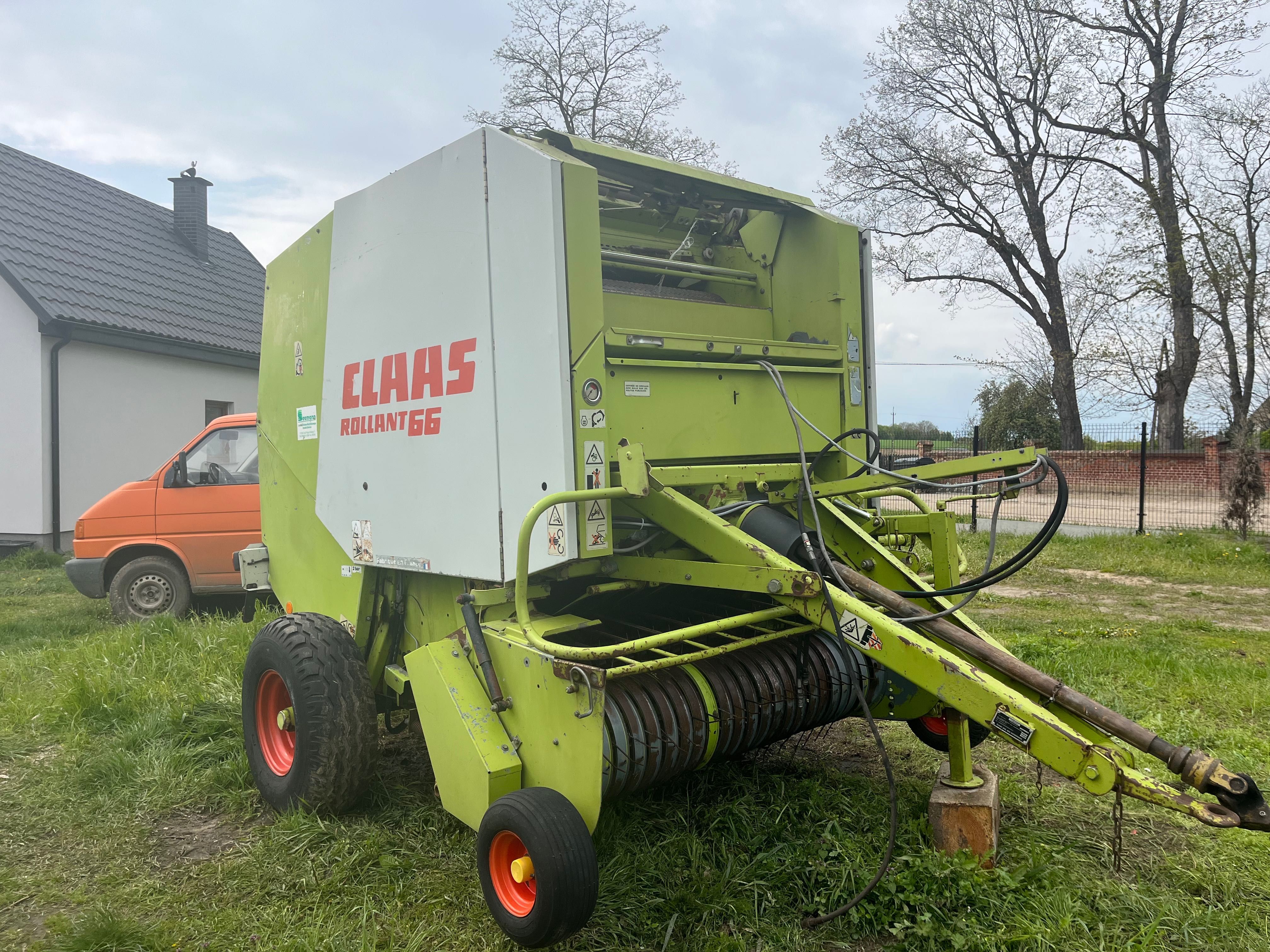 Prasa Claas rollant 66 siatka sznurek 46