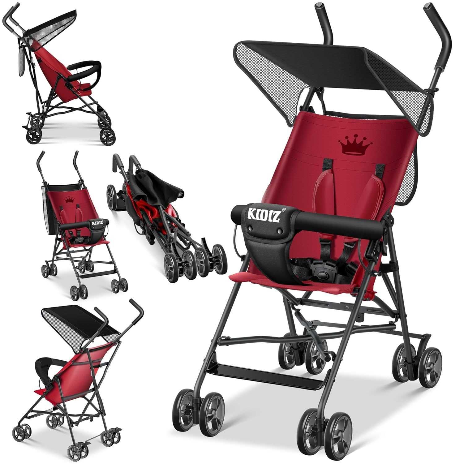 Wózek dziecięcy City Buggy/sportowy/ spacerówka/KIDIZ /koła 360 !4469!