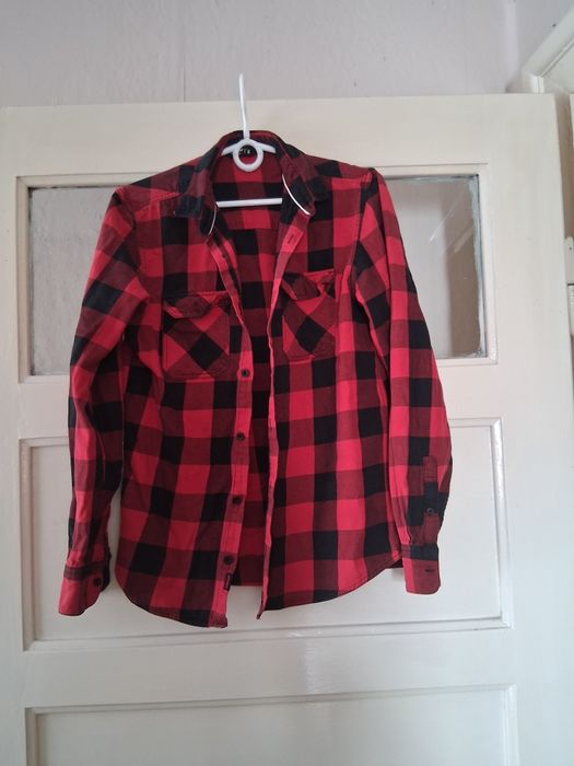 Koszula męska w kratę