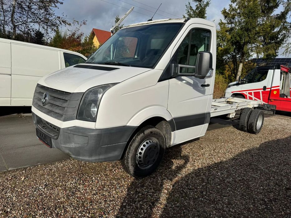 Volkswagen CRAFTER RAMA MAXI BLIŹNIAKI  Sprowadzony Zarejestrowany Gotowy do Pracy Pełna F-VAT MARŻA