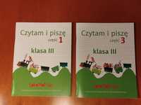 Lokomotywa ćwiczenia Czytam i piszę część 1 i 3 klasa III