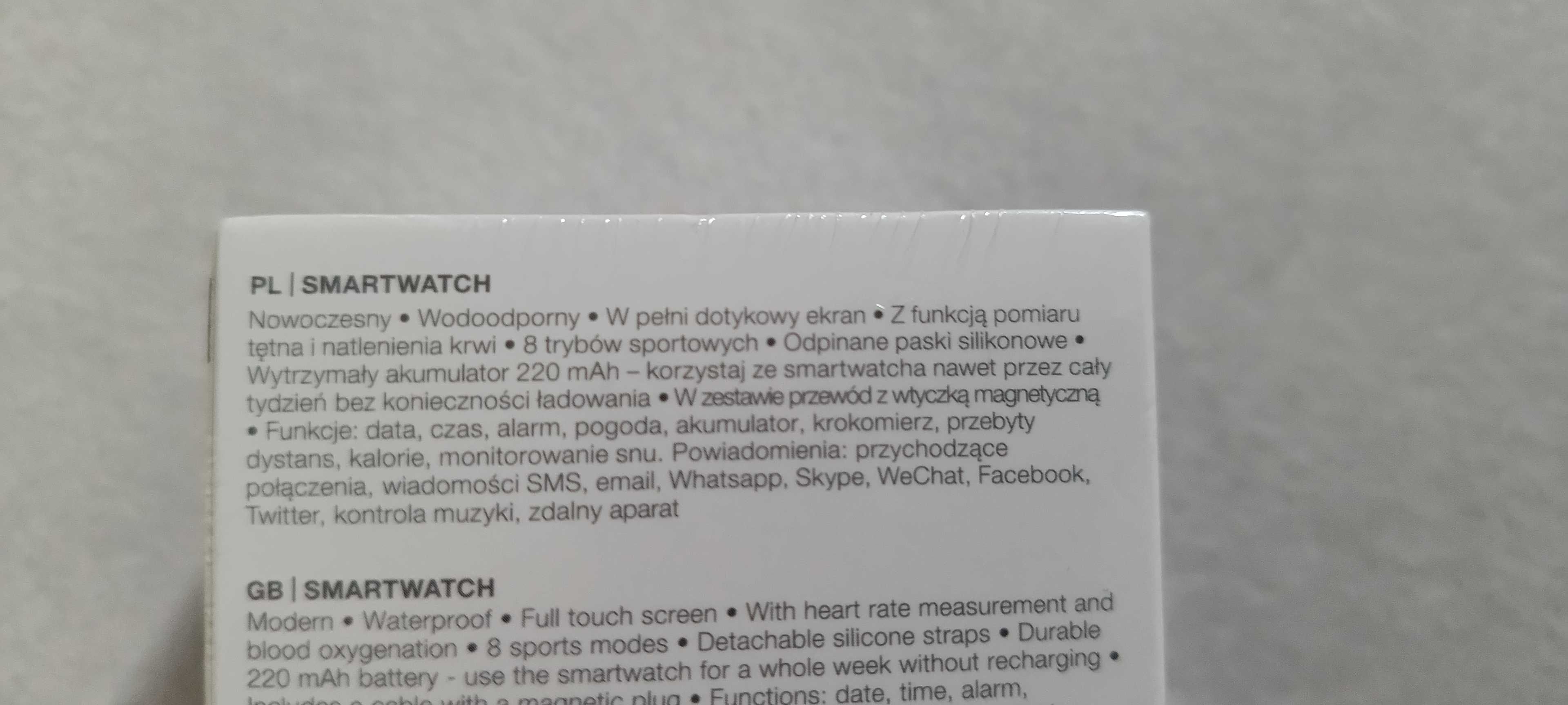 Hykker smartwatch EZ-020214, NOWY