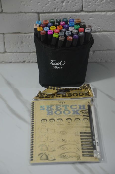 АКЦІЯ! Маркери, фломастери для скетчингу, малювання, Набор рисование