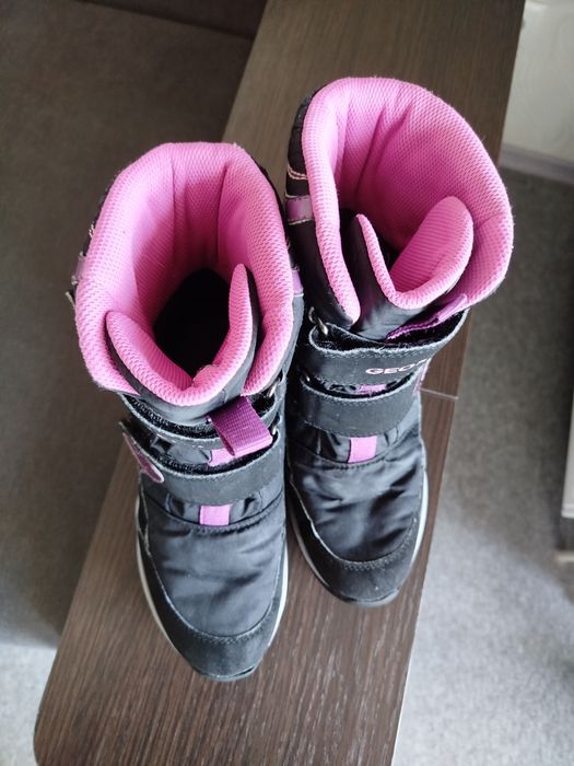 Зимові термо сапоги чоботи GEOX 35р. 22 см устілка