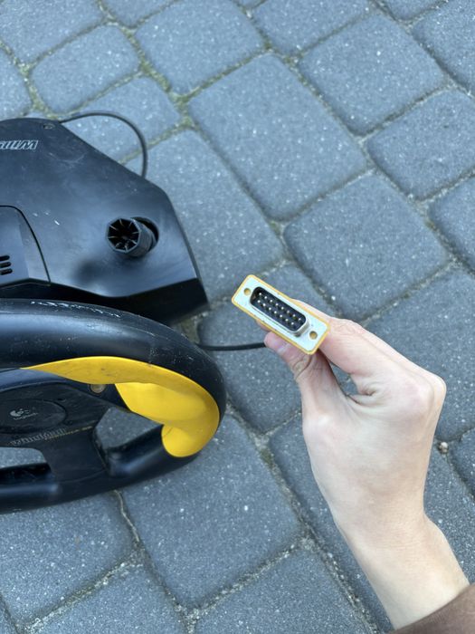 Kierownica Logitech Wingman Formula GP kolor żółty