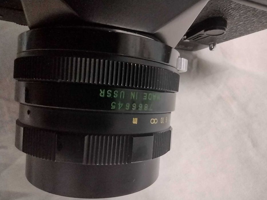 Obiektyw Helios 44M + aparat Zenit TTL