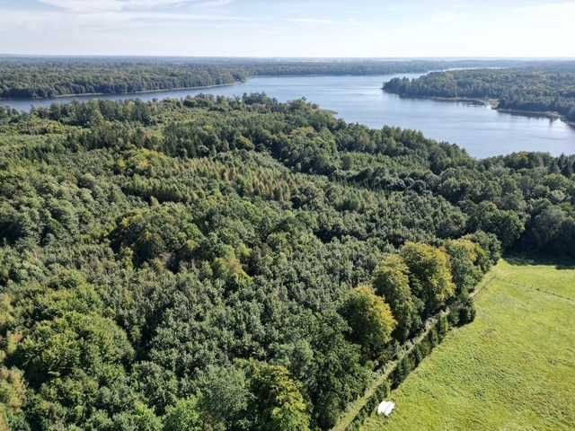 Zajezierze z widokiem na jezioro