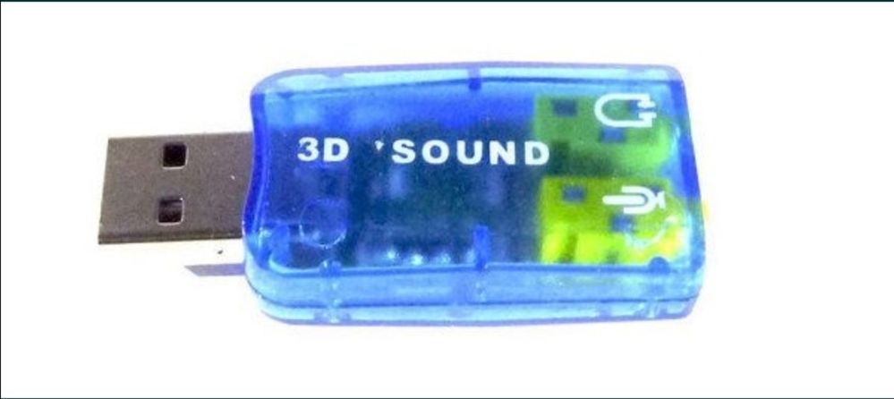 Звуковая карта USB 3D