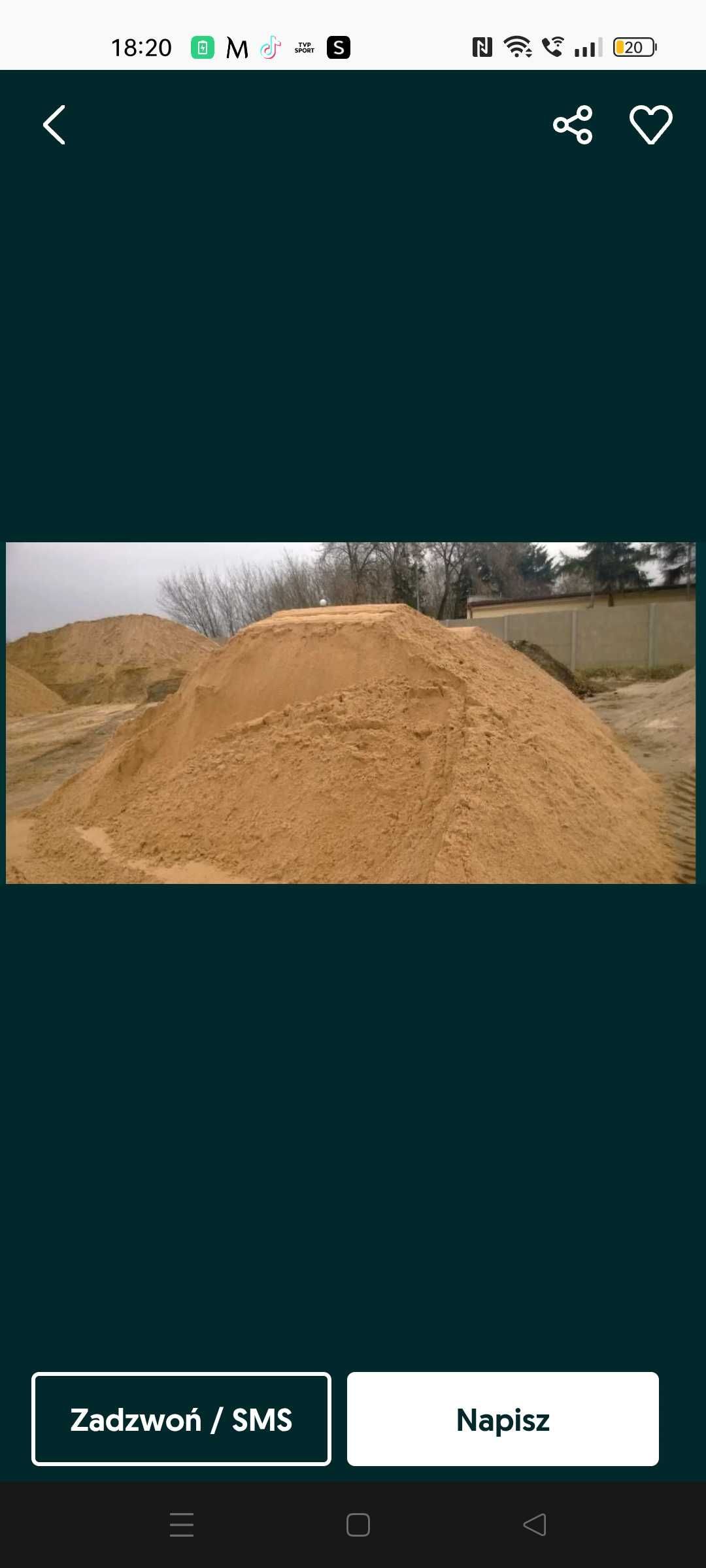 Piasek zasypowy fundamenty 04 pospółka żwir
