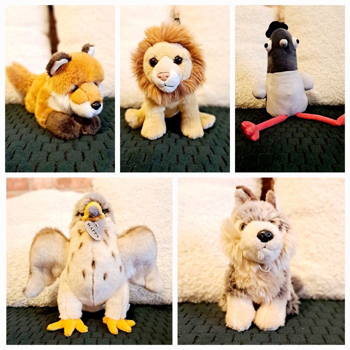 9 maskotek pluszowych prezent dziecko od Mikołaja