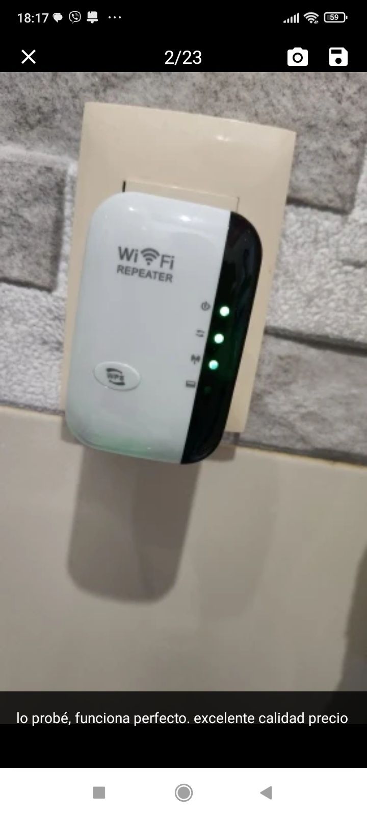 WI-F ретранслятор підсилювач сигналу.